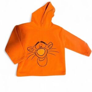 Disney Orange Sweatshirt with Tigger Design VINTAGE